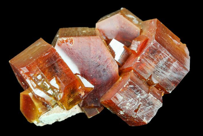Red & Brown Vanadinite Crystal Cluster - Morocco #117719